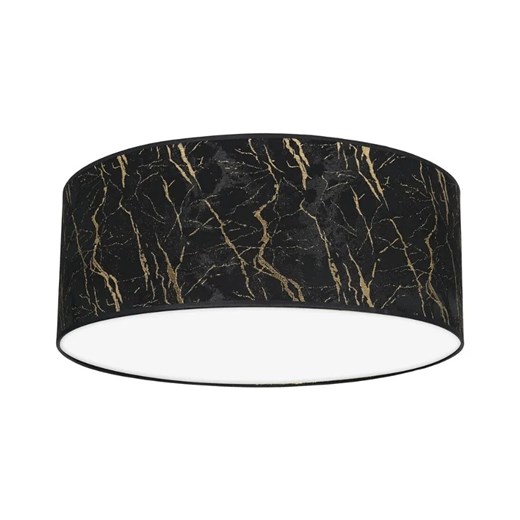 Czarna lampa sufitowa glamour - K376-Mirags ze sklepu Edinos.pl w kategorii Lampy sufitowe - zdjęcie 172266217