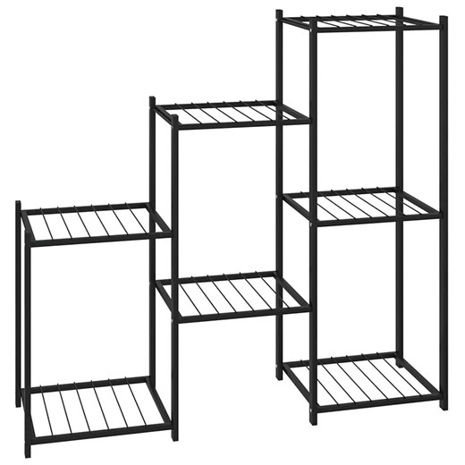 Metalowy stojak na kwiaty - Krombi 3X Elior One Size Edinos.pl