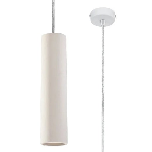 Minimalistyczna lampa wisząca tuba - EXX237-Nanis Lumes One Size okazyjna cena Edinos.pl