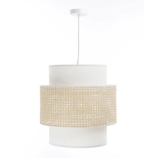 Lampa wisząca boho z rattanowym abażurem - A341-Xoda Lumes One Size Edinos.pl