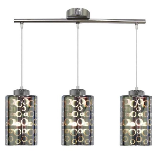Potrójna lampa wisząca glamour V063 B2-A19 ze sklepu Edinos.pl w kategorii Lampy wiszące - zdjęcie 172267777