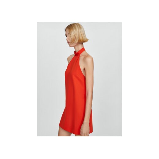 Mango Sukienka koktajlowa Bobiet 67086334 Czerwony Regular Fit ze sklepu MODIVO w kategorii Sukienki - zdjęcie 172268756
