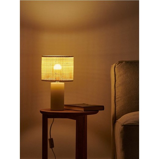 Sinsay - Lampa - kremowy ze sklepu Sinsay w kategorii Lampy stołowe - zdjęcie 172271365