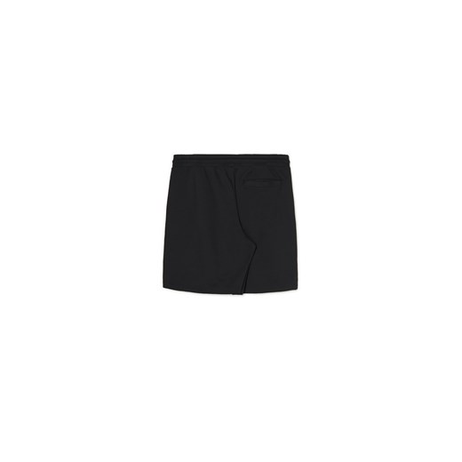 Cropp - Czarne szorty z kieszeniami na zamek - czarny Cropp XXL Cropp