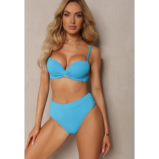 Niebieskie Bikini Stanik Push-Up i Klasyczne Figi Pevbia ze sklepu Renee odzież w kategorii Stroje kąpielowe - zdjęcie 172274768