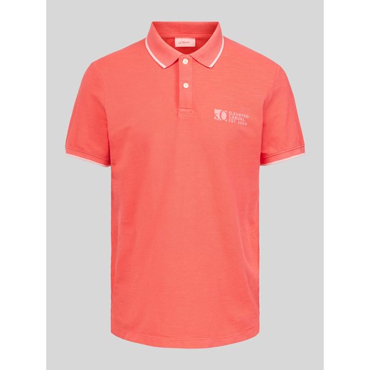 Koszulka polo o kroju regular fit z nadrukiem z logo ze sklepu Peek&Cloppenburg  w kategorii T-shirty męskie - zdjęcie 172276266
