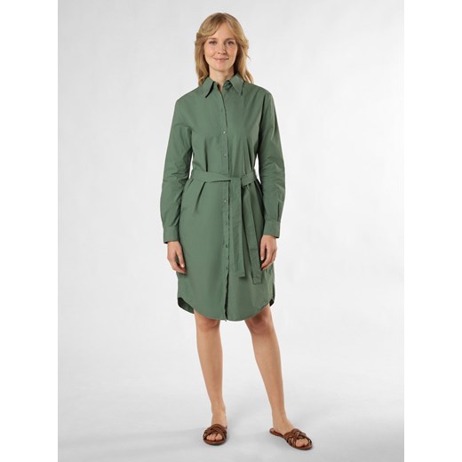 BOSS Orange Sukienka damska - C_Delegant Kobiety Bawełna jodłowy jednolity ze sklepu vangraaf w kategorii Sukienki - zdjęcie 172279128