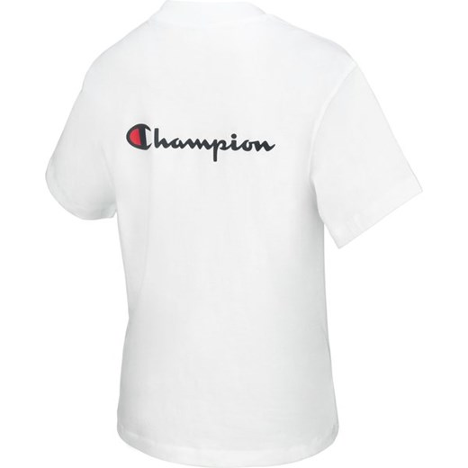 Champion bluzka damska biała z okrągłym dekoltem 