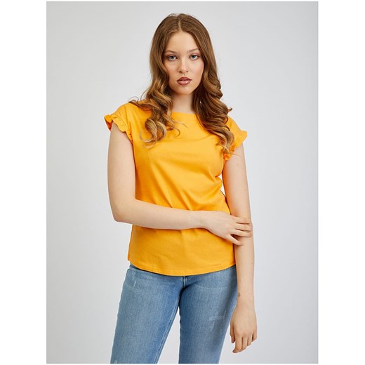 orsay Koszulka w kolorze żółtym ze sklepu Limango Polska w kategorii Bluzki damskie - zdjęcie 172281575