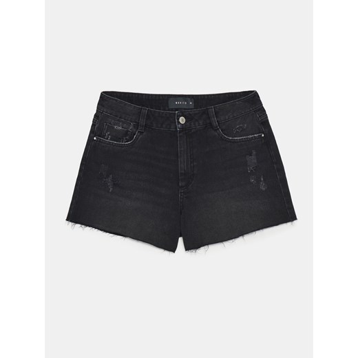 Mohito - Jeansowe szorty - czarny ze sklepu Mohito w kategorii Szorty - zdjęcie 172282065
