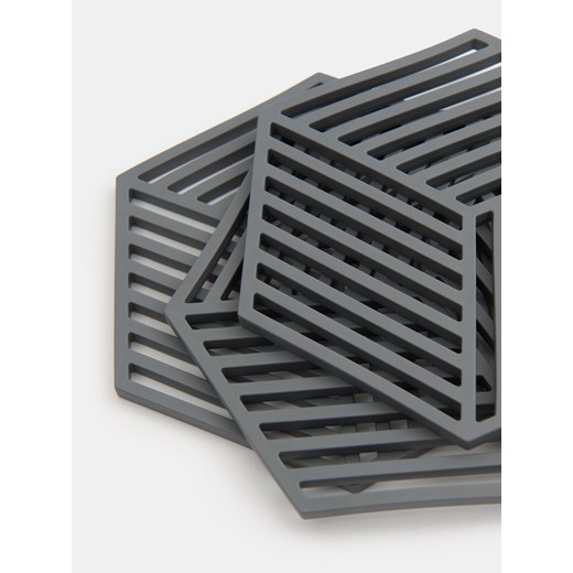 Sinsay - Podstawki pod garnek 3 pack - czarny Sinsay One Size Sinsay