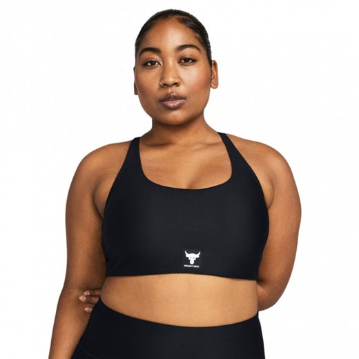 Biustonosz treningowy Under Armour Project Rock All Train Crosback Bra - czarny Under Armour M Sportstylestory.com