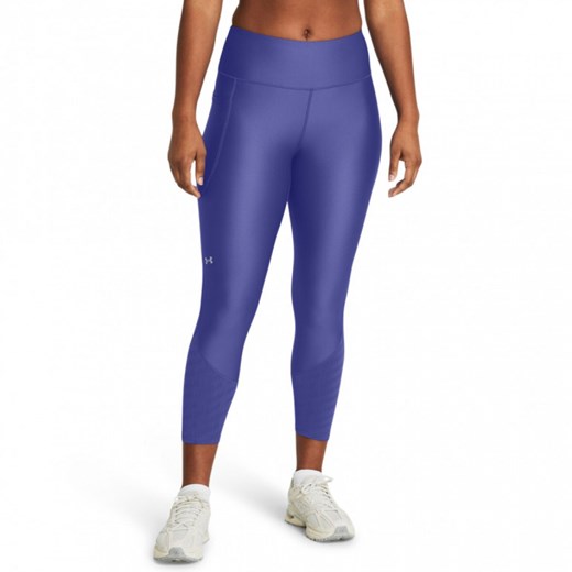 Damskie legginsy treningowe Under Armour Vanish Breeze Ankle Legging - fioletowe ze sklepu Sportstylestory.com w kategorii Spodnie damskie - zdjęcie 172284166