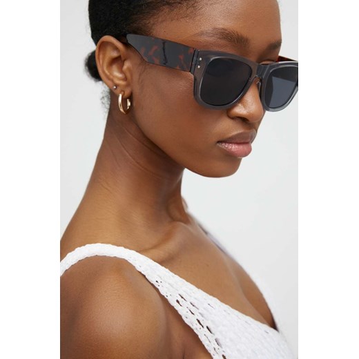 Answear Lab okulary przeciwsłoneczne damskie kolor brązowy ze sklepu ANSWEAR.com w kategorii Okulary przeciwsłoneczne damskie - zdjęcie 172284796