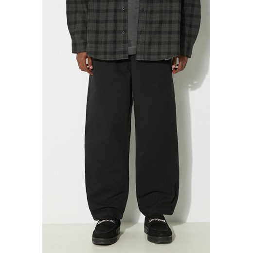 thisisneverthat spodnie Easy Pant męskie kolor czarny w fasonie chinos TN240WPACP01 ze sklepu PRM w kategorii Spodnie męskie - zdjęcie 172285038