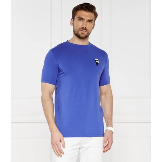 Karl Lagerfeld T-shirt CREWNECK | Regular Fit | stretch ze sklepu Gomez Fashion Store w kategorii T-shirty męskie - zdjęcie 172285308