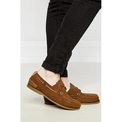 Tommy Hilfiger Skórzane mokasyny TH BOAT SHOE CORE SUEDE Tommy Hilfiger 41 Gomez Fashion Store