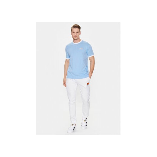 Ellesse T-Shirt Meduno SHR10164 Błękitny Regular Fit ze sklepu MODIVO w kategorii T-shirty męskie - zdjęcie 172288789