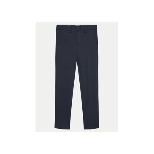 Jack&Jones Junior Spodnie materiałowe Solar 12203547 Granatowy Slim Fit ze sklepu MODIVO w kategorii Spodnie chłopięce - zdjęcie 172288829