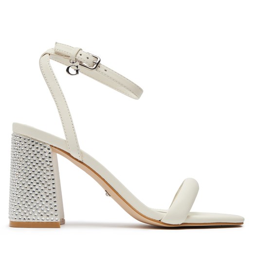 Sandały Guess FLJGEL LEA03 Écru Guess 38 eobuwie.pl okazyjna cena