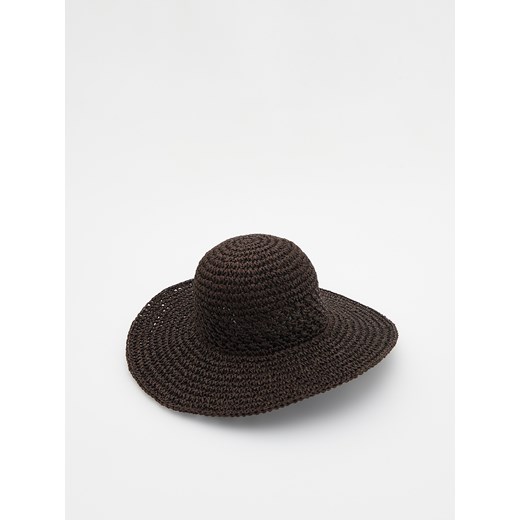 Reserved - Pleciony kapelusz - brązowy ze sklepu Reserved w kategorii Kapelusze damskie - zdjęcie 172290666