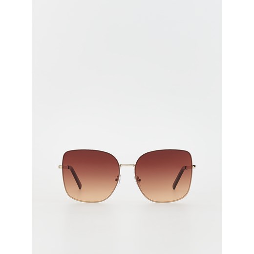 Reserved - Okulary przeciwsłoneczne - brązowy ze sklepu Reserved w kategorii Okulary przeciwsłoneczne damskie - zdjęcie 172290775