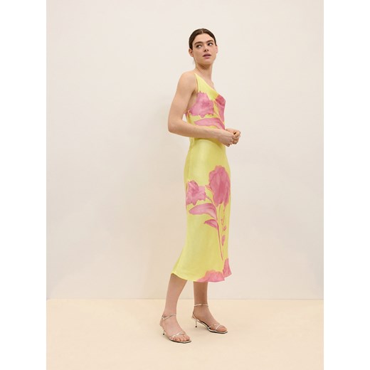 Reserved - Sukienka maxi z nadrukiem - wielobarwny ze sklepu Reserved w kategorii Sukienki - zdjęcie 172291205