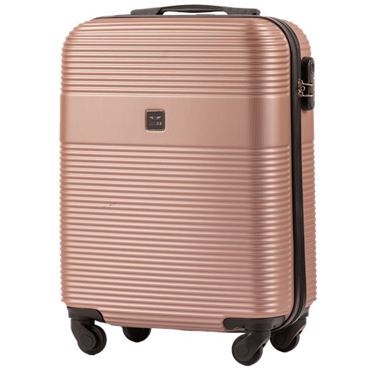 Walizka kabinowa Wings ABS Finch 20" ROSE GOLD Wings_pl One Size okazyjna cena WINGS