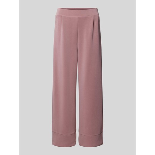 Spodnie materiałowe o skróconym kroju regular fit ze sklepu Peek&Cloppenburg  w kategorii Spodnie damskie - zdjęcie 172292546