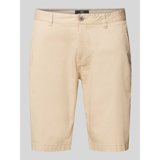 Bermudy o kroju regular fit ze szlufkami na pasek model ‘summer’ ze sklepu Peek&Cloppenburg  w kategorii Spodenki męskie - zdjęcie 172292579