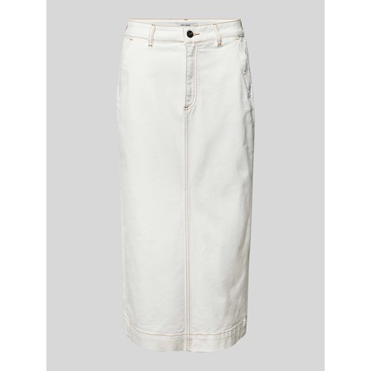 Spódnica jeansowa ze szlufkami na pasek model ‘STEFANIE’ ze sklepu Peek&Cloppenburg  w kategorii Spódnice - zdjęcie 172292625