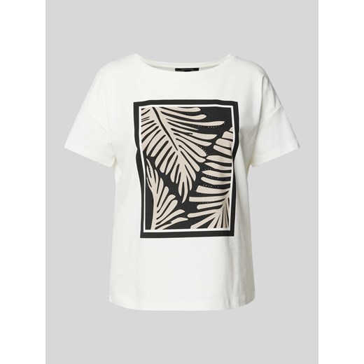T-shirt z nadrukowanym motywem ze sklepu Peek&Cloppenburg  w kategorii Bluzki damskie - zdjęcie 172292665