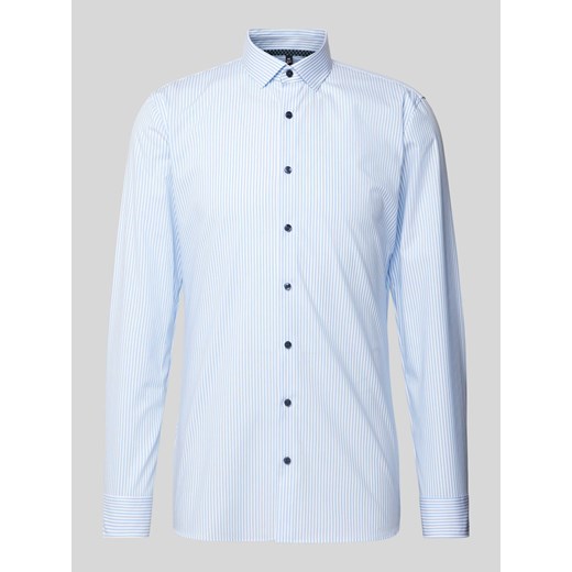 Koszula biznesowa o kroju super slim fit z wzorem w paski model ‘Nick’ ze sklepu Peek&Cloppenburg  w kategorii Koszule męskie - zdjęcie 172292915