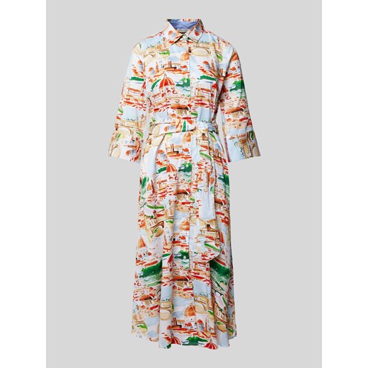 Sukienka midi z nadrukiem na całej powierzchni ze sklepu Peek&Cloppenburg  w kategorii Sukienki - zdjęcie 172293099