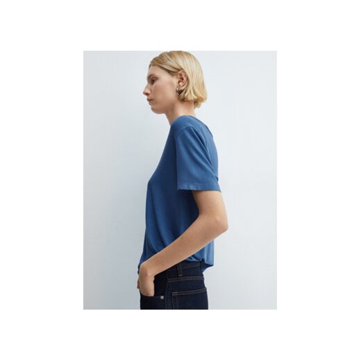 Mango T-Shirt Vispi 67075744 Niebieski Relaxed Fit ze sklepu MODIVO w kategorii Bluzki damskie - zdjęcie 172296549