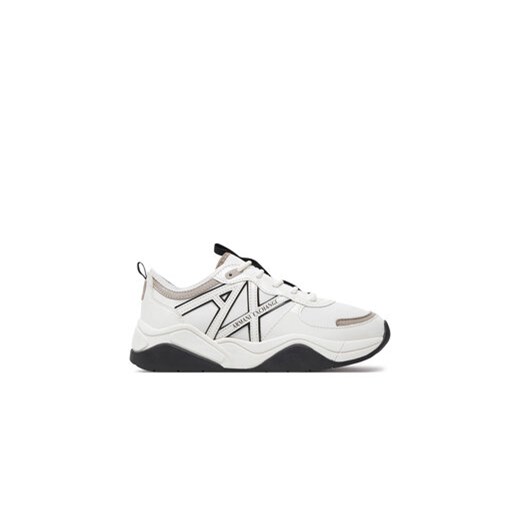 Armani Exchange Sneakersy XDX039 XV311 S777 Biały ze sklepu MODIVO w kategorii Buty sportowe damskie - zdjęcie 172296587