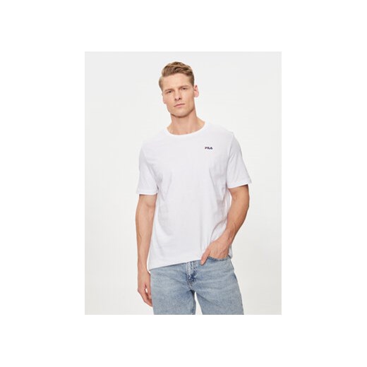 Fila Komplet 2 t-shirtów FAM0083 Biały Regular Fit ze sklepu MODIVO w kategorii T-shirty męskie - zdjęcie 172296637