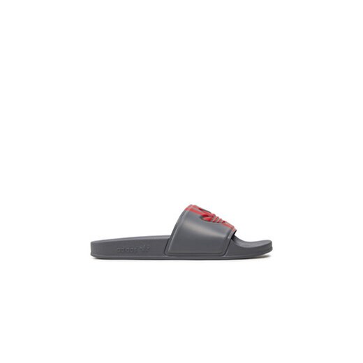 adidas Klapki adilette Slides ID5786 Szary ze sklepu MODIVO w kategorii Klapki męskie - zdjęcie 172296695
