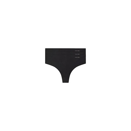 Calvin Klein Underwear Komplet 3 par stringów 000QD3558E Czarny ze sklepu MODIVO w kategorii Majtki damskie - zdjęcie 172296725