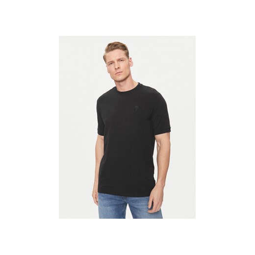 KARL LAGERFELD T-Shirt 755055 542221 Czarny Regular Fit ze sklepu MODIVO w kategorii T-shirty męskie - zdjęcie 172296747