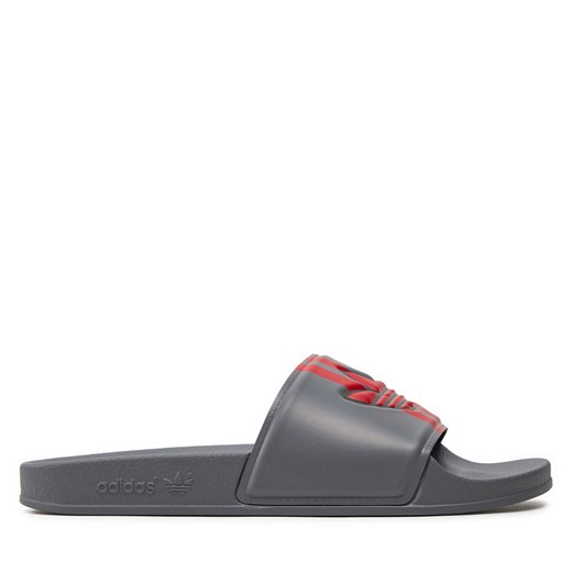 Klapki adidas adilette Slides ID5786 Szary ze sklepu eobuwie.pl w kategorii Klapki męskie - zdjęcie 172298428