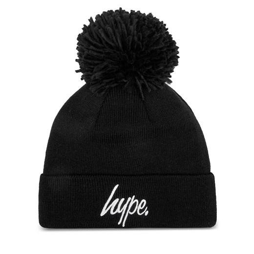 Czapka HYPE Bobble Script YVLR-709 Black Hype one size okazja eobuwie.pl