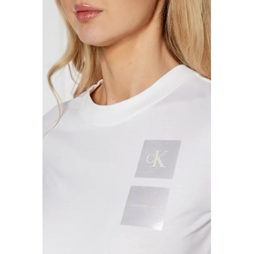 Bluzka damska Calvin Klein bawełniana