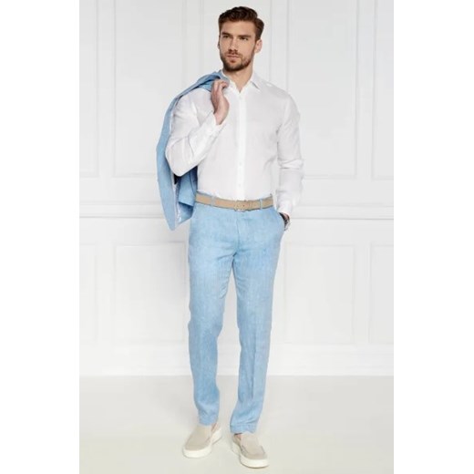 Joop! Lniane spodnie JT-18Hank | Slim Fit Joop! 54 okazja Gomez Fashion Store