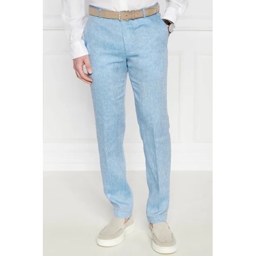 Joop! Lniane spodnie JT-18Hank | Slim Fit Joop! 50 Gomez Fashion Store okazja