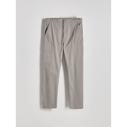 Reserved - Spodnie cargo - jasnozielony ze sklepu Reserved w kategorii Spodnie męskie - zdjęcie 172300978