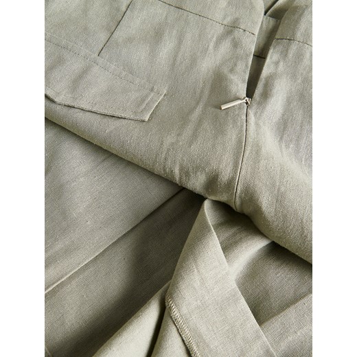 Spódnica Reserved z wiskozy midi casual 