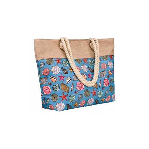 Plażowa torebka shopperka damska w muszle ze sklepu 5.10.15 w kategorii Torby Shopper bag - zdjęcie 172301929