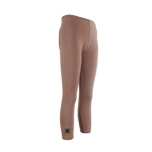 Beżowe dziewczęce legginsy z kieszeniami Tup Tup ze sklepu 5.10.15 w kategorii Spodnie dziewczęce - zdjęcie 172301988