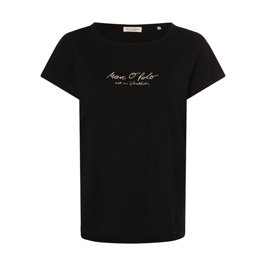 Marc O'Polo Koszulka damska Kobiety Bawełna czarny nadruk ze sklepu vangraaf w kategorii Bluzki damskie - zdjęcie 172303779